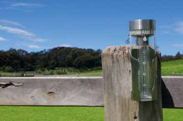 Crystal Rain Gauge