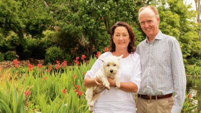 Annie and Chris Glenrock home