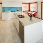 New project defined by gorgeous kitchen island