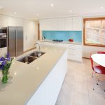 New project defined by gorgeous kitchen island