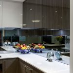 A slick U-shape kitchen design