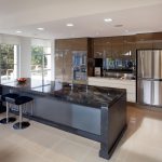 Streamlined modern kitchen