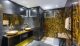 Black and gold luxury bathroom