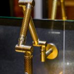 Black and gold luxury bathroom