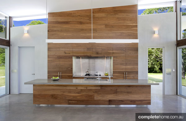 Timber kitchen design trend from Mojo Designs.