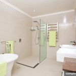 A contemporary and inviting bathroom design from All Bathroom Gear.