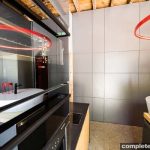 A unique kitchen design from Staron Solid Surfaces by Samsung.