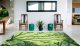 Bright leaf canopy rug creates beautiful flooring.