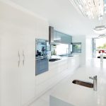 Modern kitchen with an open-plan design