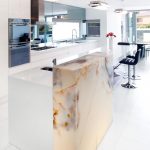 Modern kitchen with an open-plan design