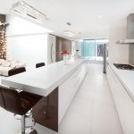 Modern kitchen with an open-plan design