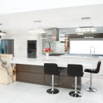 Modern kitchen with an open-plan design