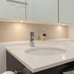 Light, minimalist and contemporary bathroom design