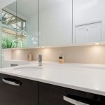 Light, minimalist and contemporary bathroom design