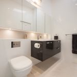 Light, minimalist and contemporary bathroom design
