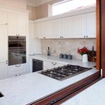 Contemporary kitchen design embraces the indoors and outdoors