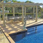 Formal outdoor entertaining area