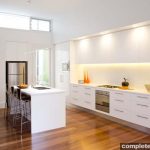 Light white kitchen design