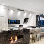 Waterfront bliss: Eclectic kitchen design and interiors