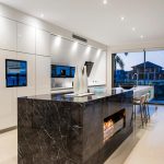 Waterfront bliss: Eclectic kitchen design and interiors