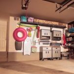 Gladiator Garageworks complete transformation of 2 car garage, shed and patio