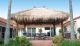 thatch roof cabana tropical entertaining area ideas