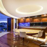 balinese style home with modern furniture and accessories