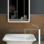 25. High Basin Mixer with (White Spout Insert)_$1023_code 41203