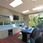 Outdoor Kitchen and balcony deck space