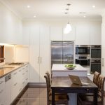 Spacious kitchen design