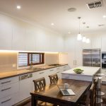 Spacious kitchen design