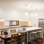 Spacious kitchen design