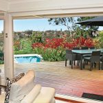 This is living: relaxing poolside cabana