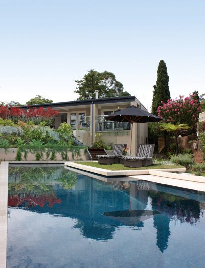 This is living: relaxing poolside cabana
