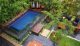 Various levels add a sense of space to the overall pool and landscape design
