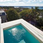 Rooftop lap pool with spectacular views