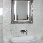 Glitz and glamour in a bathroom design