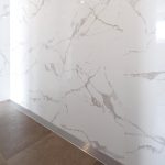 Glitz and glamour in a bathroom design