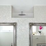 Glitz and glamour in a bathroom design