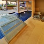 Pool design bridges the gap
