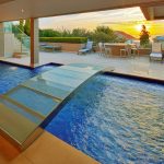Pool design bridges the gap