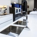 Slick and futuristic kitchen design