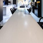 Slick and futuristic kitchen design