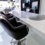 Slick and futuristic kitchen design