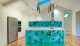Vibrant, dramatic kitchen design