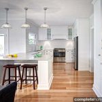 Brilliant SA have given this home a beautiful makeover, converting a drab kitchen into a modern Hampton-style makeover with chic country appeal.