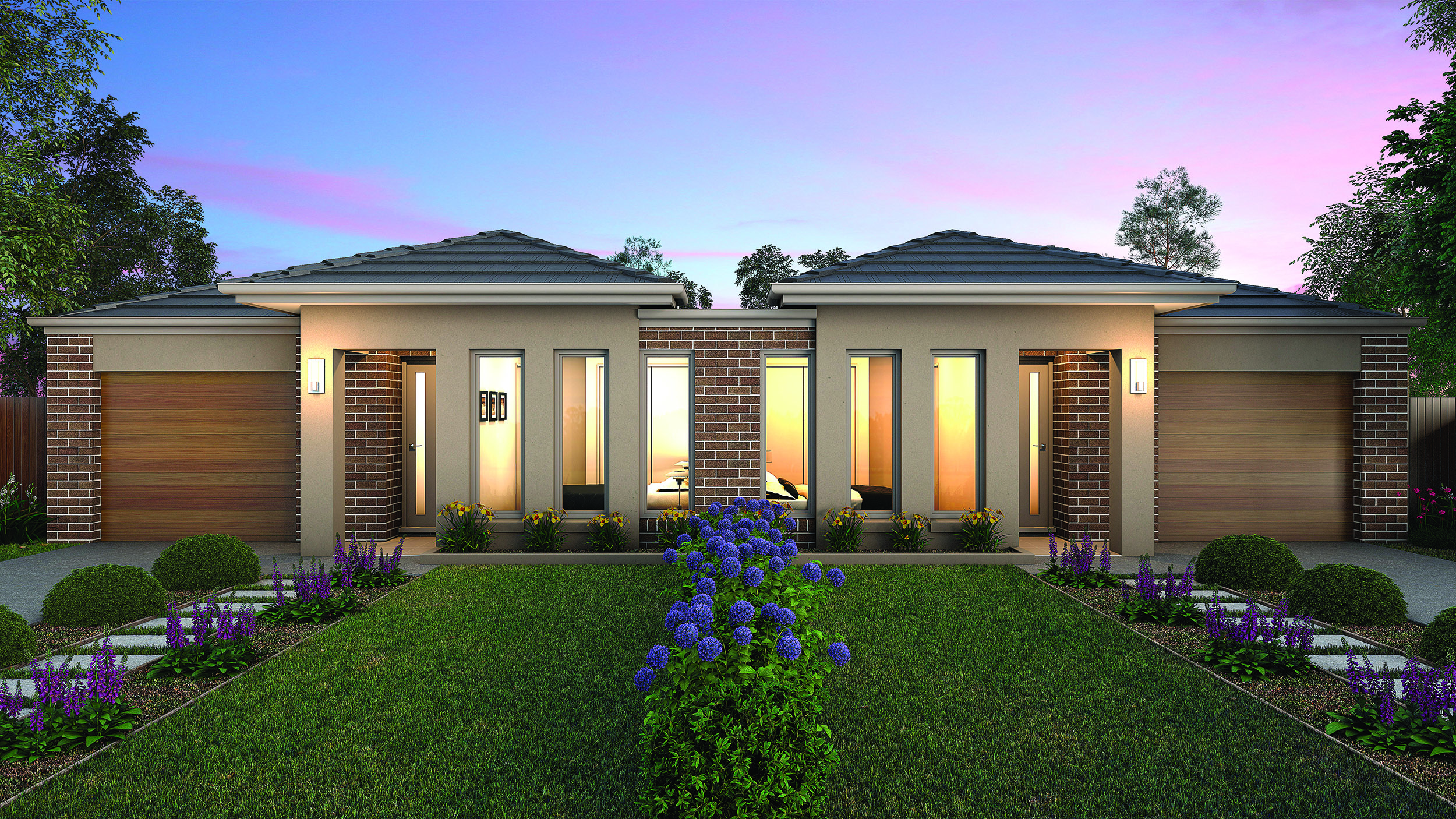 Aon Haven Duplex courtyard