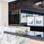 Glossy modern kitchen