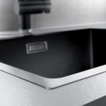 The BLANCO SUBLINE500IF SteelFrame sink
