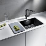 The BLANCO SUBLINE500IF SteelFrame sink